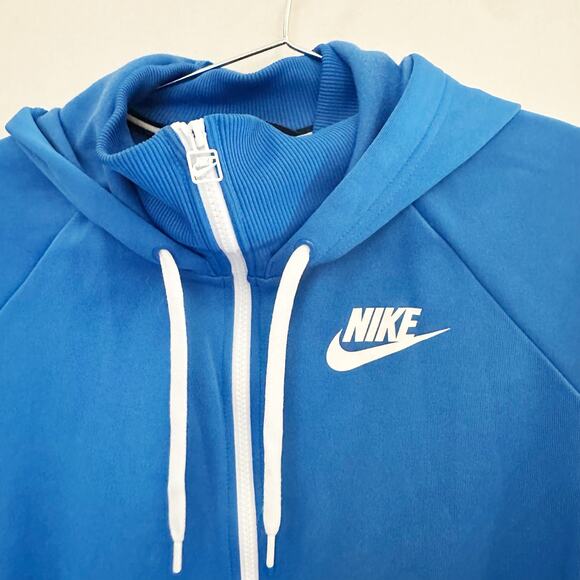 Nike Women's Blue Full Zip Track Sweatshirt - Picture 5 of 8